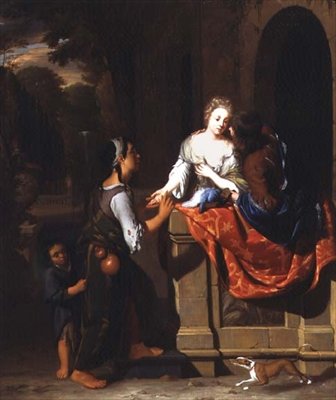 The Fortune Teller by Nicolaes Verkolje